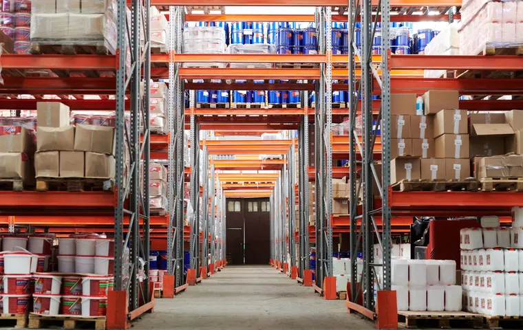Push-Back Rack — pallet racking, Langer Material Handling